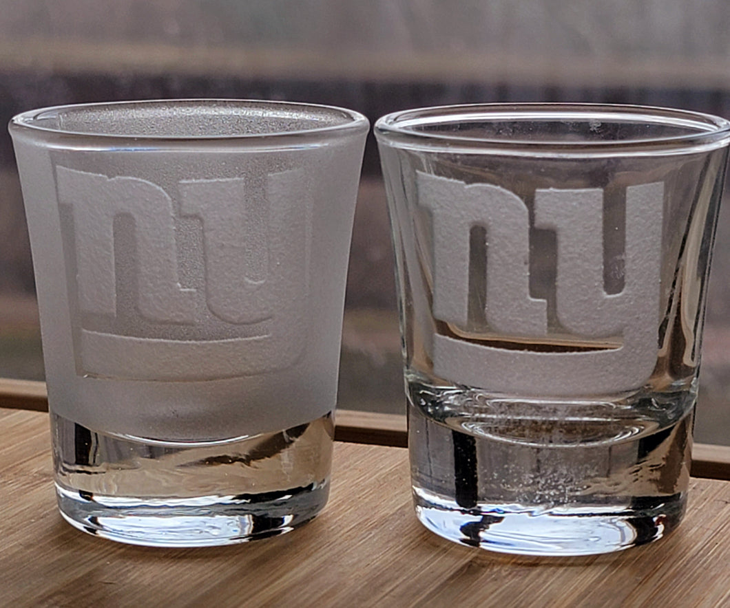 GIANTS shotglasses